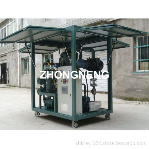 Double Stages Transformer Oil Filtration Machine